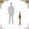 Glitzhome® 42"H Wooden Christmas African American King Nutcracker